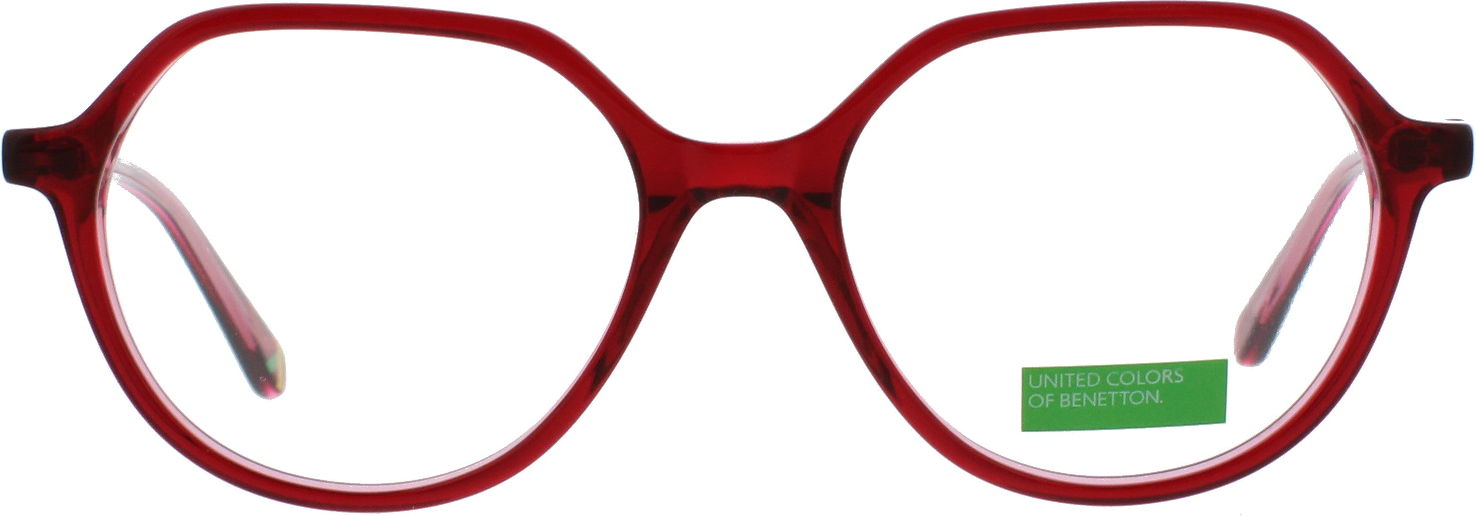 United Colors of Benetton 1065 rot transparent