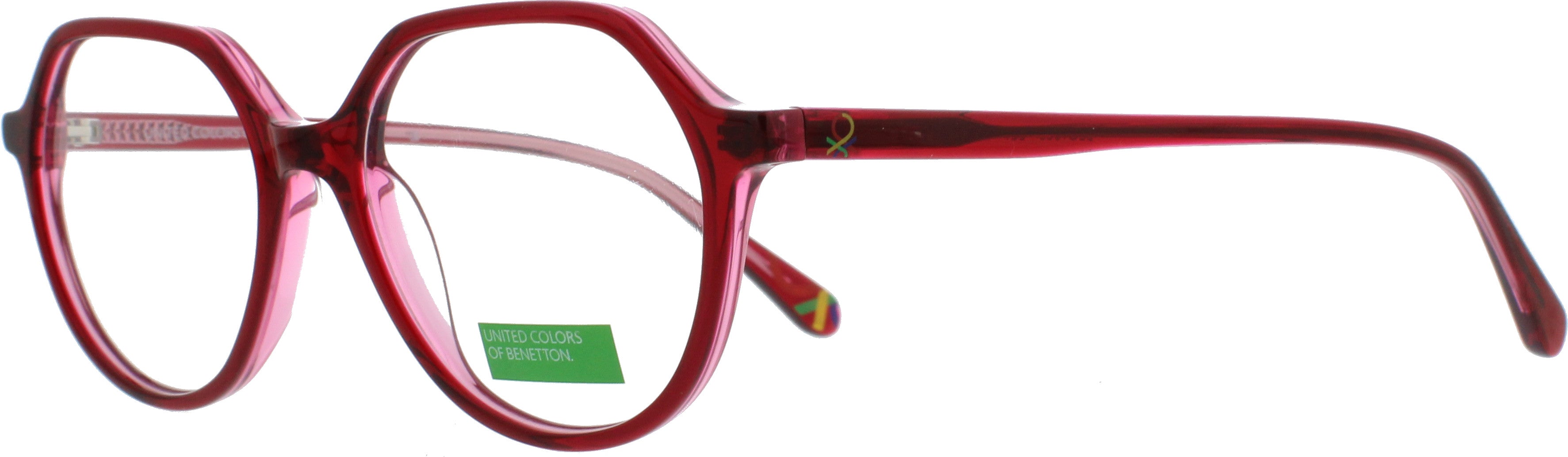 United Colors of Benetton 1065 rot transparent