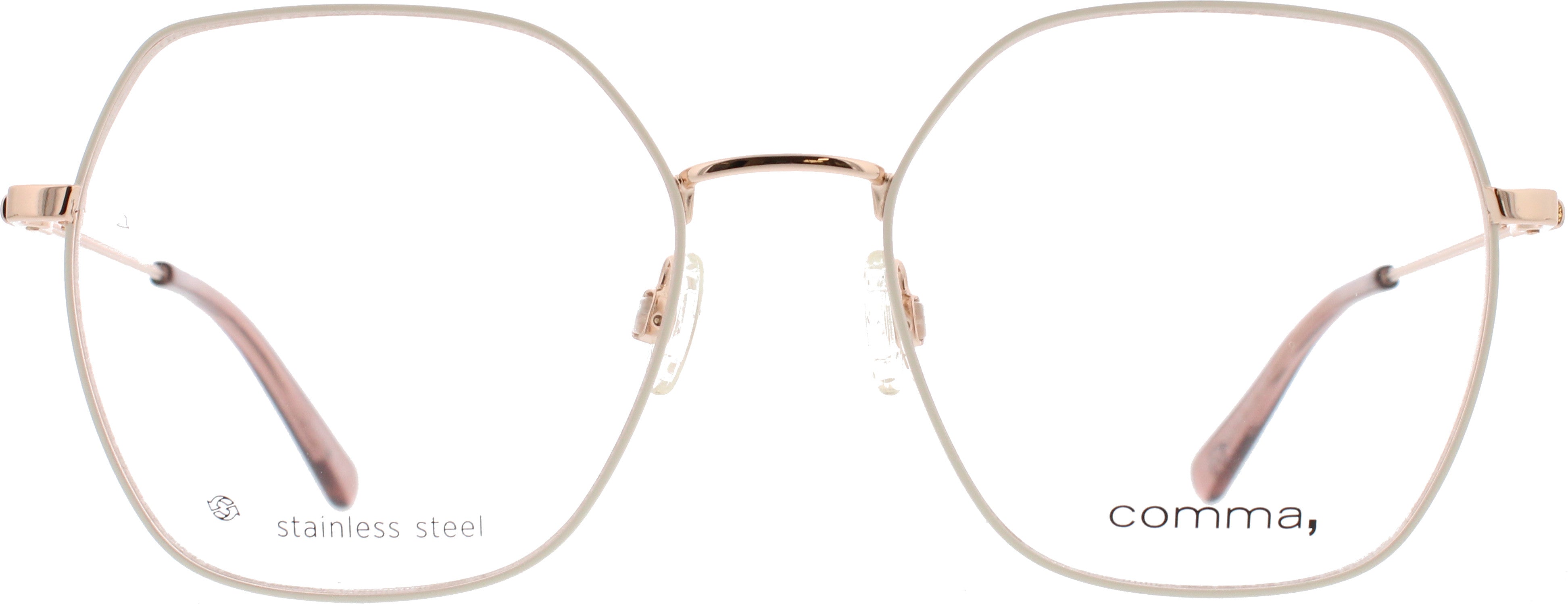 Comma 70210 weiß roségold