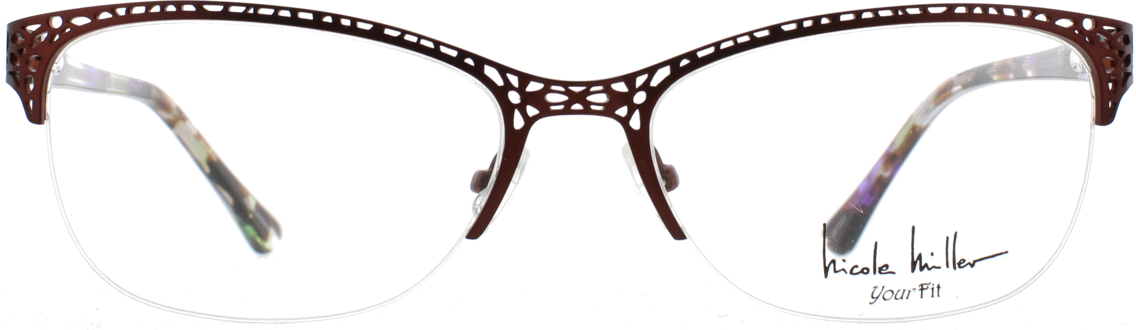 Nicole Miller Eckford XL rotbraun