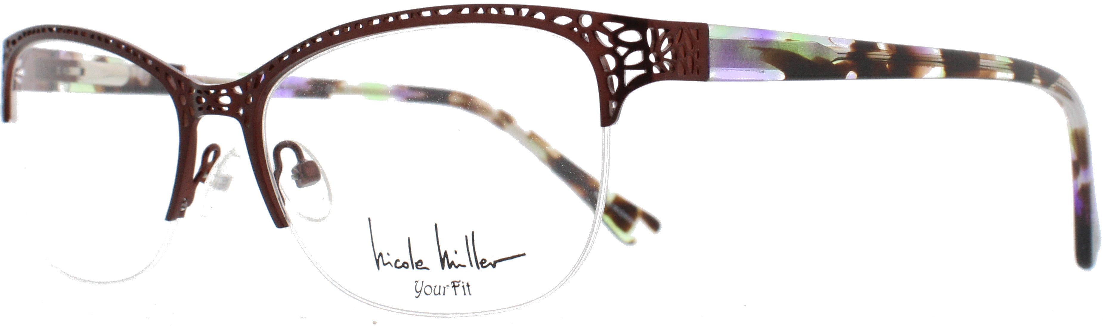 Nicole Miller Eckford XL rotbraun