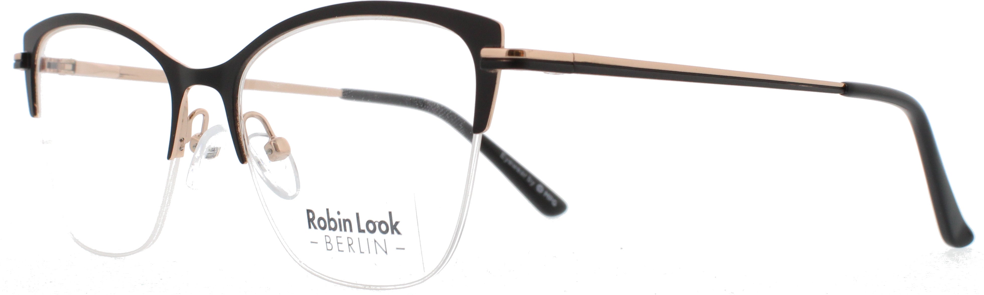 Robin Look 109 schwarz roségold