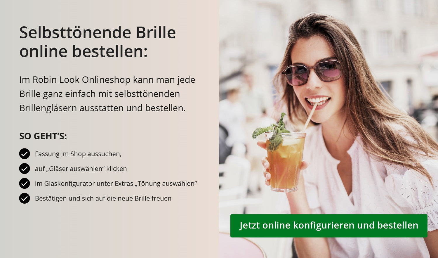 Robin Look - Der unverschämt günstige Optiker