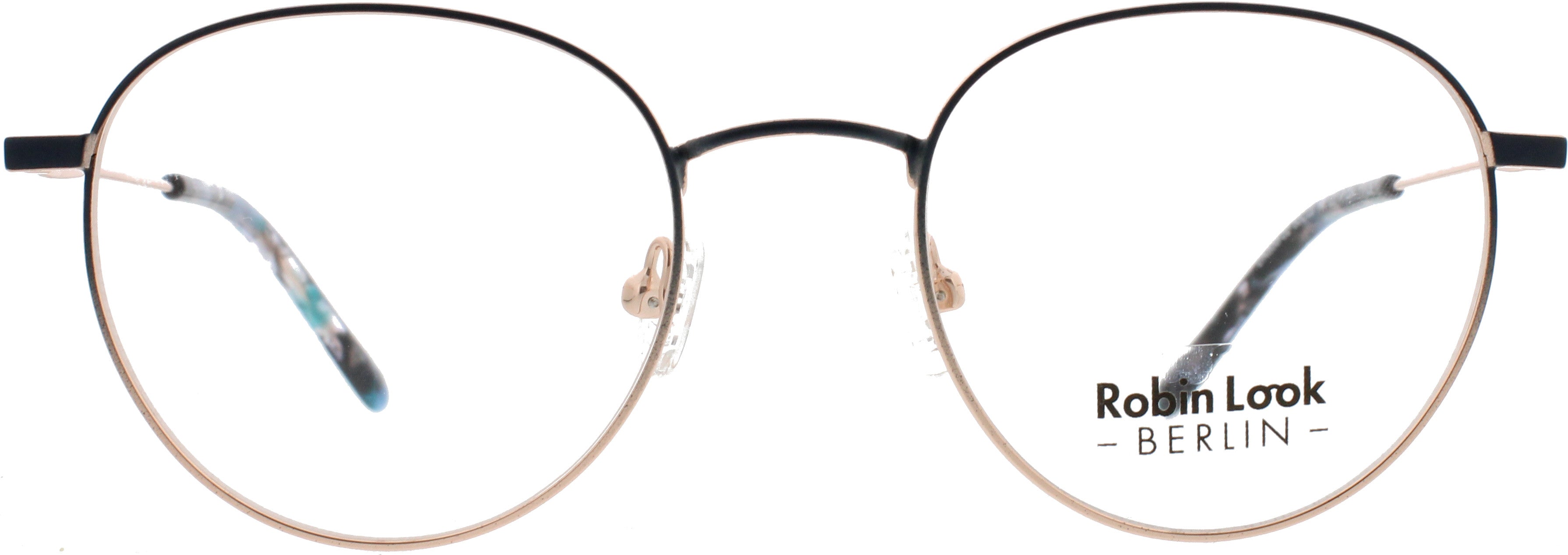 Robin Look 856 roségold petrol